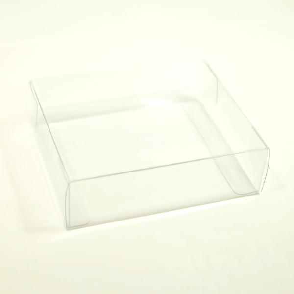 10枚セット クリアケース 10 x 8.5 x 3 cm 厚み0.25mm ワンタッチ組立式 ギフ...