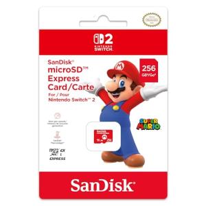 【任天堂ライセンス商品】SanDisk microSD Express Card 256GB for Nintendo Switch 2(サン