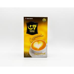 TRUNG NGUYEN チュングエン G7インスタントコーヒー カプチーノ/ヘーゼルナッツ （18g×12袋）ベトナムコーヒー 正規輸入品｜ヴィージェイストア ヤフー店
