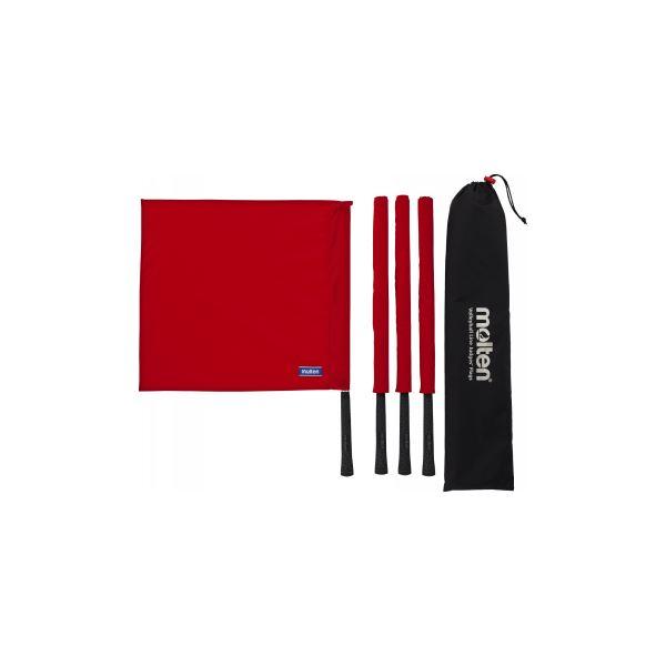 molten(モルテン) 線審フラッグ赤 QV0020-R まとめ買い