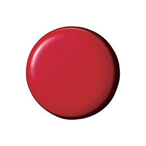 (まとめ)ジョインテックス 両面強力カラーマグネット 18mm赤 B270J-R 10個〔×10セッ...