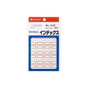 (まとめ)ニチバン マイタックインデックス ML-131R 小 赤〔×20セット〕 まとめ買い