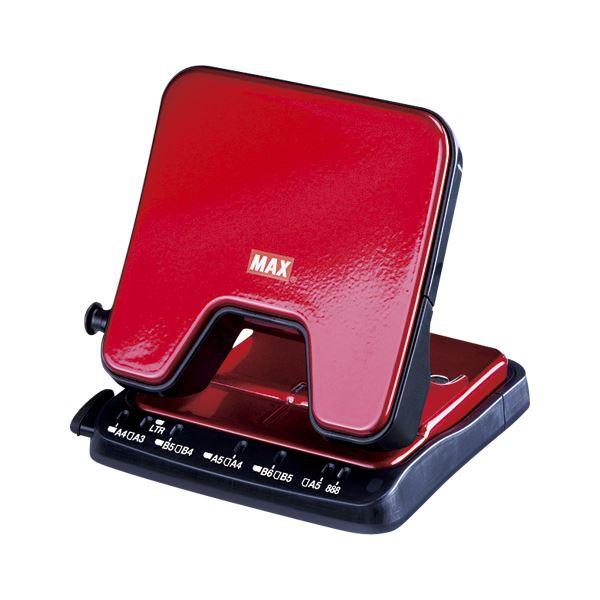 (まとめ) マックス スクーバパンチ DP-35T/R レッド 1台入 〔×2セット〕 業務用 まと...