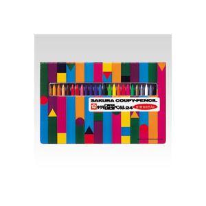 (まとめ) サクラクレパス クーピーペンシル ソフトケース入 FY24R1 入 〔×2セット〕 まと...