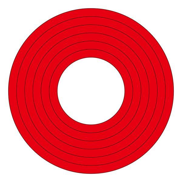 マーキングステッカー マーキング-100R 〔10枚1組〕 業務用 まとめ買い 爆買