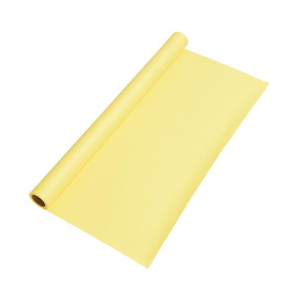 (まとめ) ゴークラ 色画用紙 ジャンボロールR 319 レモン〔×2セット〕 業務用 まとめ買い