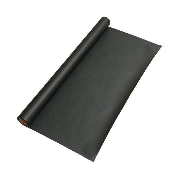 (まとめ) ゴークラ 色画用紙 ジャンボロールR 418 黒〔×2セット〕 業務用 まとめ買い