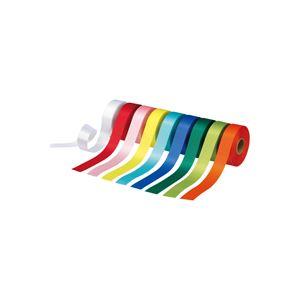 (まとめ) スマートバリュー カラーリボン赤 18mm×25m B818J-RD〔×20セット〕 ま...