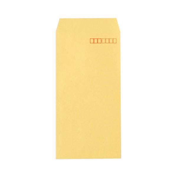 (まとめ) TANOSEE R40クラフト封筒 長370g/m2 〒枠あり 1パック(100枚) 〔...