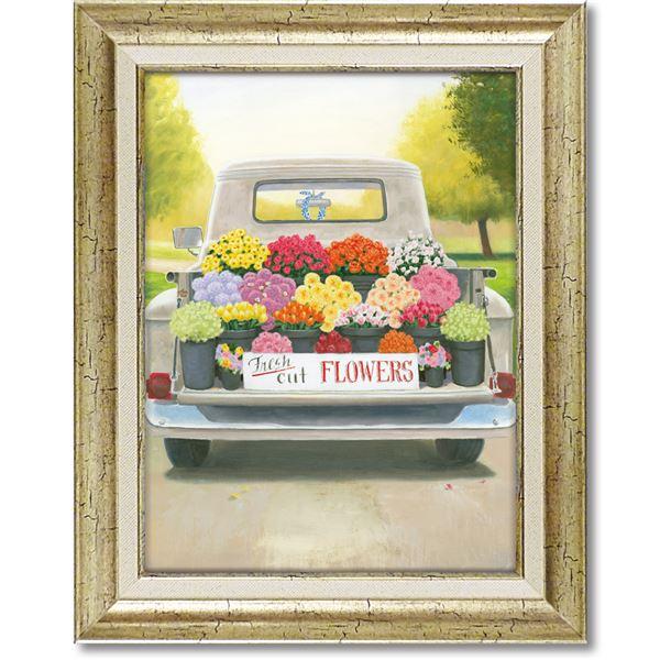 ジェームス・ウィーンズ Gel加工 アートフレーム 「ビューティフルカントリー3」 業務用 まとめ買...