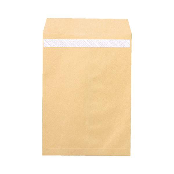 (まとめ)ピース R40再生紙クラフト封筒テープのり付 角2 85g/m2 業務用パック 697 1...