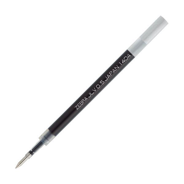 (まとめ) ゼブラ サラサドライ用リフィル0.5mm 赤 RJLV5-R 1セット(10本) 〔×1...