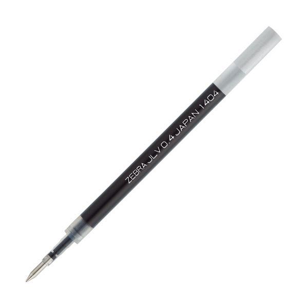 (まとめ) ゼブラ サラサドライ用リフィル0.4mm 赤 RJLV4-R 1セット(10本) 〔×1...