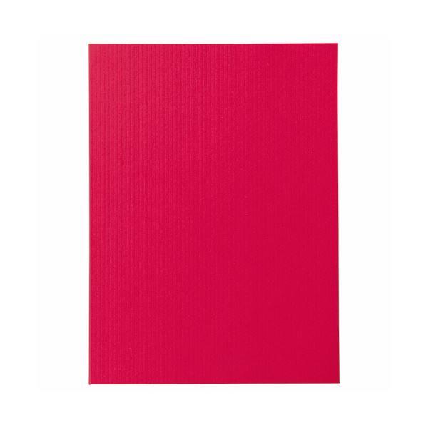 (まとめ) ライオン事務器ポケットホルダー(アコルデ) 両面ポケット A4タテ(見開きA3) レッド...