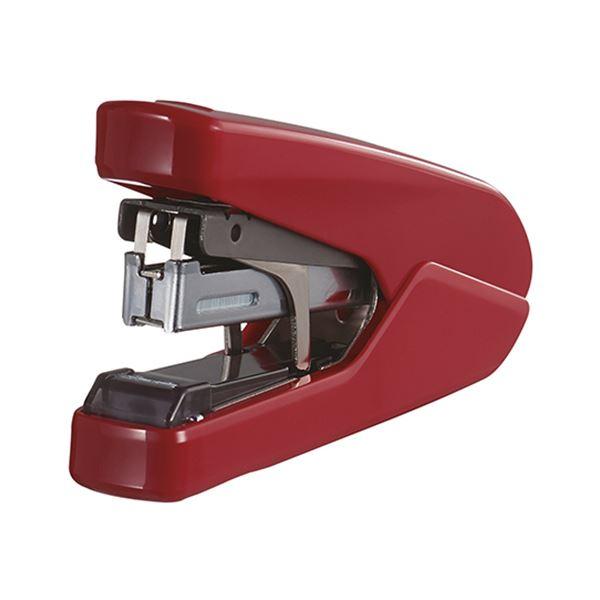 (まとめ) マックス パワーフラット 26枚とじレッド HD-10DFL/R2 1個 〔×10セット...