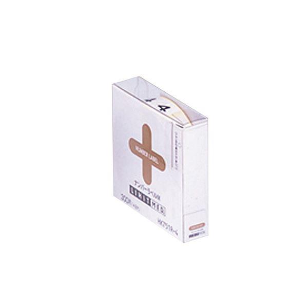 (まとめ) ナンバーラベルM HK751R-4ロールタイプ 「4」 300片入 〔×10セット〕 業...