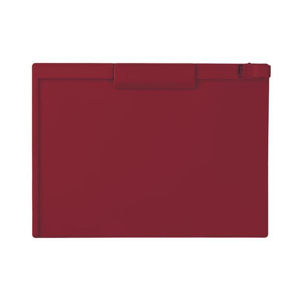 (まとめ) セキセイ クリップボード A4ヨコ SSS-3057P-20レッド 1枚 〔×30セット...