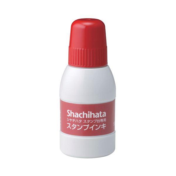 (まとめ) シヤチハタ スタンプ台専用補充インキ40ml 赤 SGN-40-R 1個 〔×30セット...