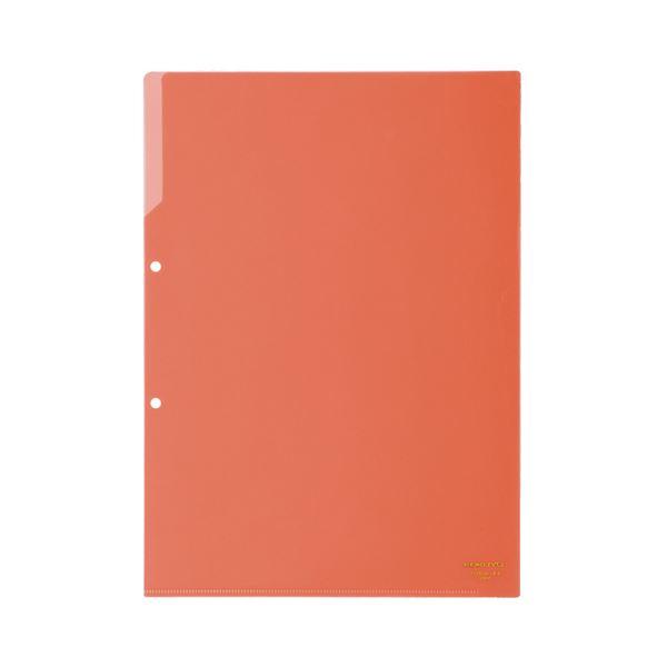 コクヨ クリヤーホルダー(2穴あき・カラー)A4 赤 フ-750R 1セット(50枚) 業務用 まと...