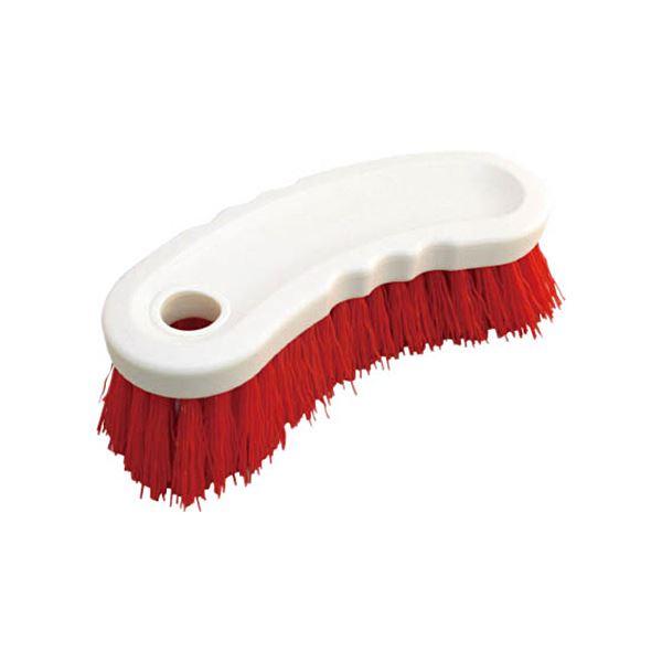 (まとめ)カウゼル ハンディブラシ赤 HB-R 1個〔×5セット〕 業務用 まとめ買い