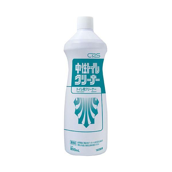 （まとめ）シーバイエス 中性トイレクリーナー800ml 1本〔×10セット〕 爆買