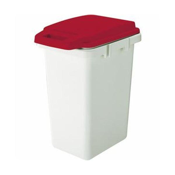 (まとめ)TRUSCO連結ワンハンドパッキンペール 45L レッド TRHPP-45-R 1個〔×5...