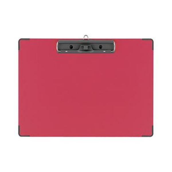 (まとめ)コクヨ 用箋挟B(クロス貼り)カラーA4ヨコ 赤 ヨハ-C23R 1セット(10枚)〔×3...