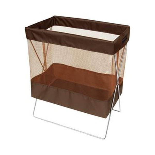 (まとめ)サキ サイドワゴン メッシュ Lブラウン R-330BR 1個〔×3セット〕 業務用 まと...