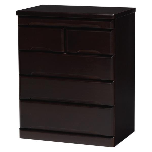 桐製 仏壇チェスト 仏具 約幅60×奥行40×高さ75.5cm ダークブラウン 業務用 まとめ買い