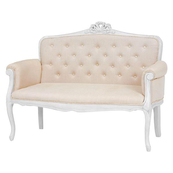 ソファー 2人掛け 約幅135cm 木製 脚付き 肘付き 開梱設置サービス付 リビング ダイニング ...