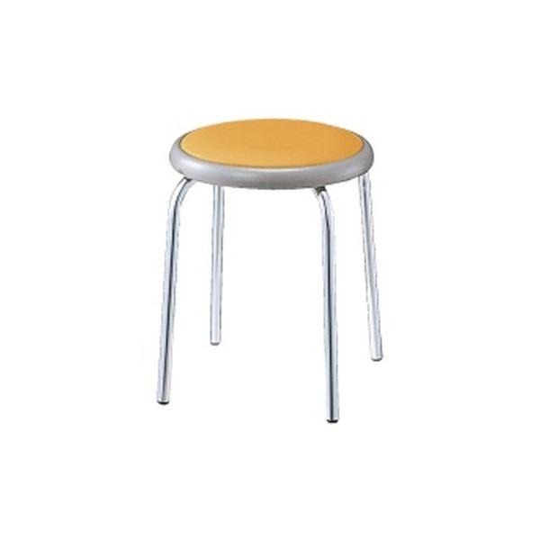 ジョインテックス 丸イス R-720CLN Y イエロー 業務用 まとめ買い