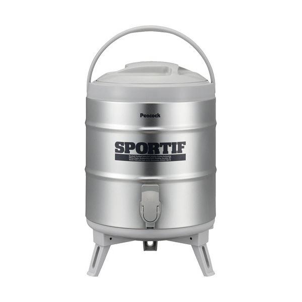 ピーコック ステンレスキーパー(広口タイプ) 8.1L グレー INS-80-K 1台 まとめ買い ...