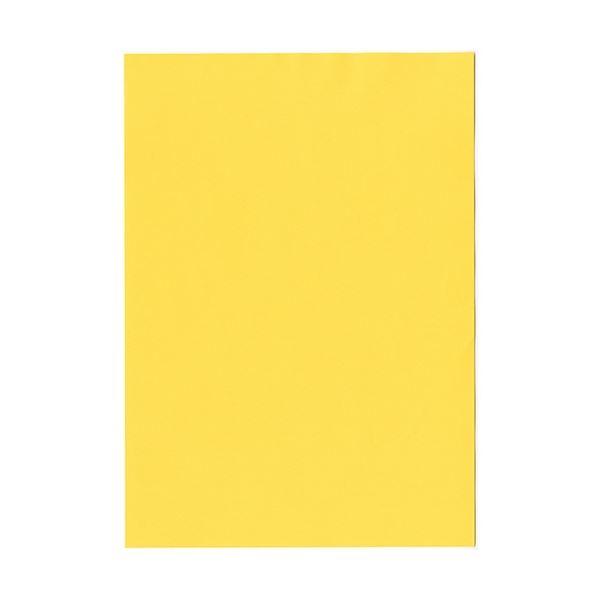 北越コーポレーション 紀州の色上質 A3 T目 超厚口 濃クリーム 1冊(100枚) まとめ買い