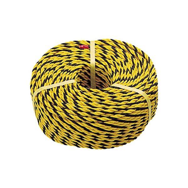 TRUSCO 標識ロープ 10mm×100m R-12100T 1巻 業務用 まとめ買い