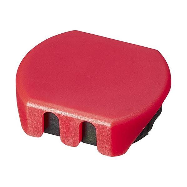 (まとめ) シャイニー スタンプ台内蔵R-517D専用 交換パッド 赤 R-517D-7R 1個 〔...