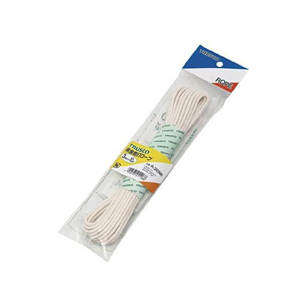 (まとめ) TRUSCO 綿金剛打ロープ 4mm×10m R-410MK 1巻 〔×5セット〕 業務...