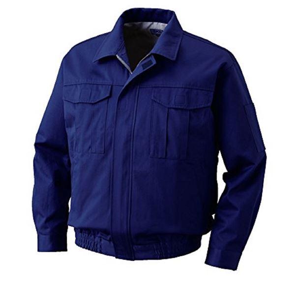 KU90600 空調服 R 裏地式綿厚手 服のみ ダークブルー 4L まとめ買い