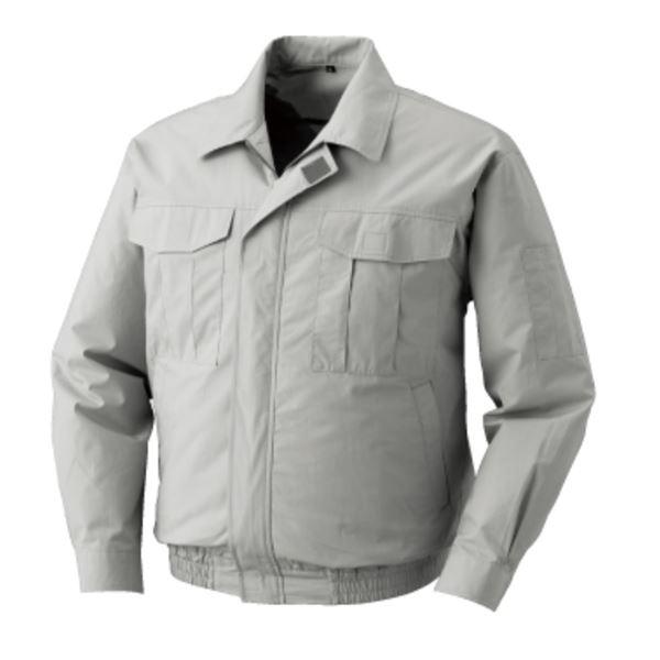 KU90550 空調服 R 綿薄手 服のみ シルバー 3L まとめ買い