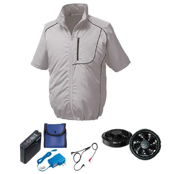 KU91720 空調服 R ポリエステル製 半袖 FAN2300B・RD9261・LISUPER1セ...