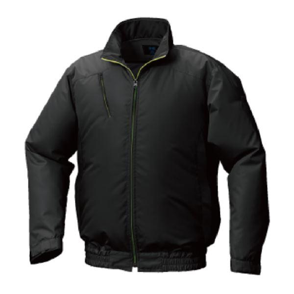 KU92010 空調服 R ポリエステル製 カジュアル 服のみ ブラック LL まとめ買い