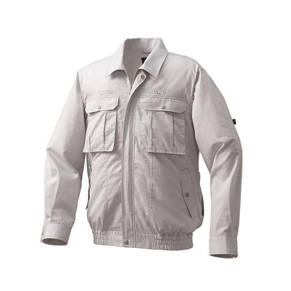 KU92100 空調服 R 綿・ポリ混紡 フルハーネス仕様 服のみ シルバー LL まとめ買い