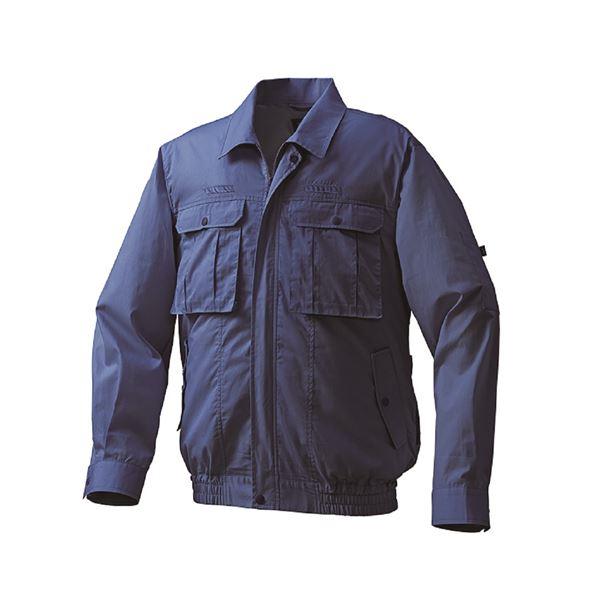 KU92100 空調服 R 綿・ポリ混紡 フルハーネス仕様 服のみ ネイビー 3L まとめ買い