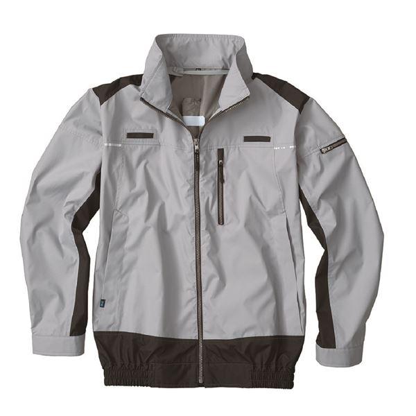 KU92110 空調服 R ポリエステル製 遮熱フルハーネス仕様 服のみ シルバー 4L まとめ買い