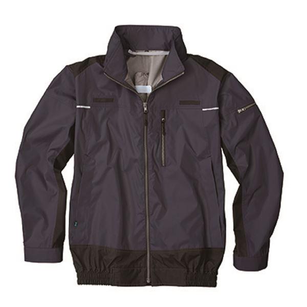 KU92110 空調服 R ポリエステル製 遮熱フルハーネス仕様 服のみ ダークブルー 5L まとめ...