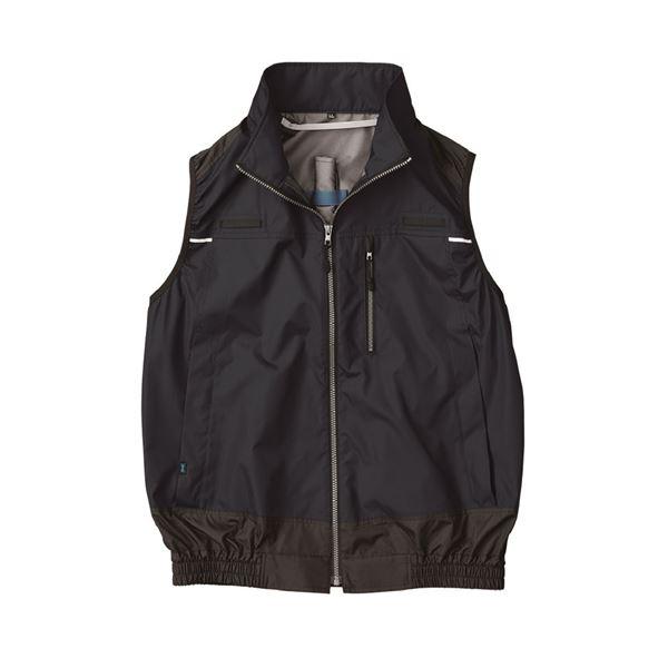 KU92120 空調服 R ポリエステル製 遮熱フルハーネス仕様ベスト 服のみ ダークブルー M ま...