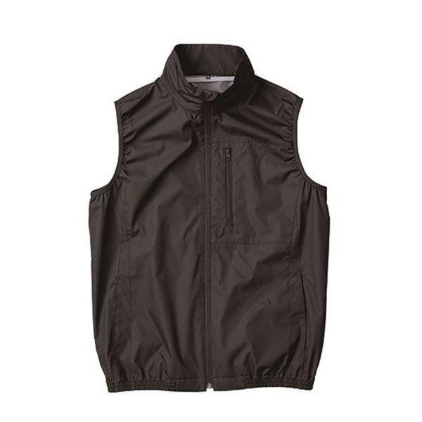 KU92140 空調服 R ポリエステル製 遮熱 タチエリ ベスト 服のみ ブラック 5L まとめ買...