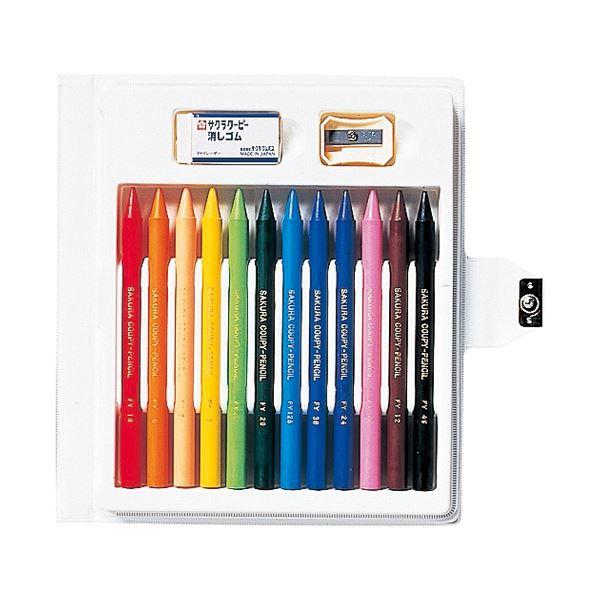 サクラクレパス クーピーペンシル 12色×5セット 業務用 まとめ買い