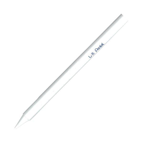 (まとめ) ぺんてる パスティック 色鉛筆 しろ 10本 GC-T29R 〔×5セット〕 業務用 ま...