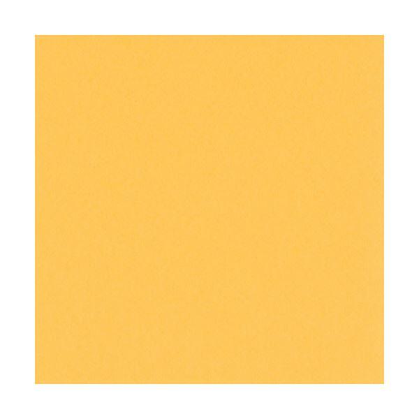 (まとめ)リンテック ニューカラーR 四つ切 みかん 4NCR-237 1パック(100枚)〔×5セ...