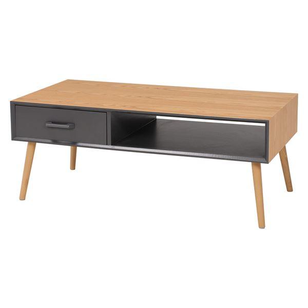 ローテーブル センターテーブル 約幅100cm ナチュラル 木製脚付き 組立式 脚・取手のみ リビン...